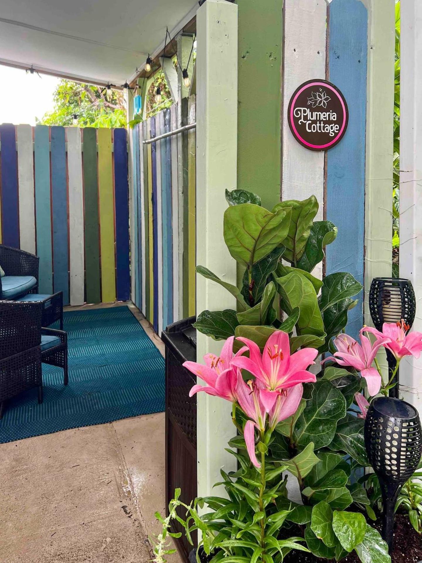 Plumeria Cottage Kailua-Kona Bagian luar foto